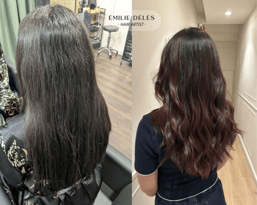 Spécialiste des cheveux lisses, bouclés, frisés et crépus, fin et épais. Coloriste visagiste • Balayages • Mariages • Tarifs égalitaires