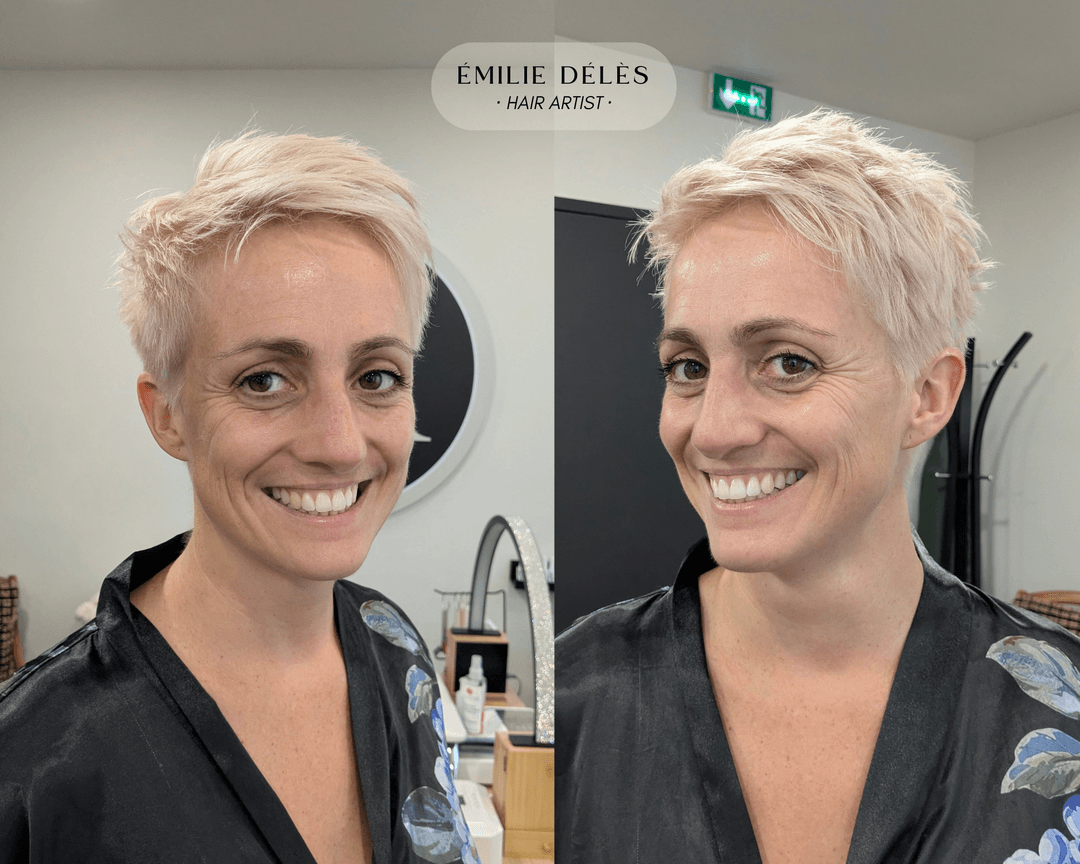 Spécialiste des cheveux lisses, bouclés, frisés et crépus, fin et épais. Coloriste visagiste • Balayages • Mariages • Tarifs égalitaires