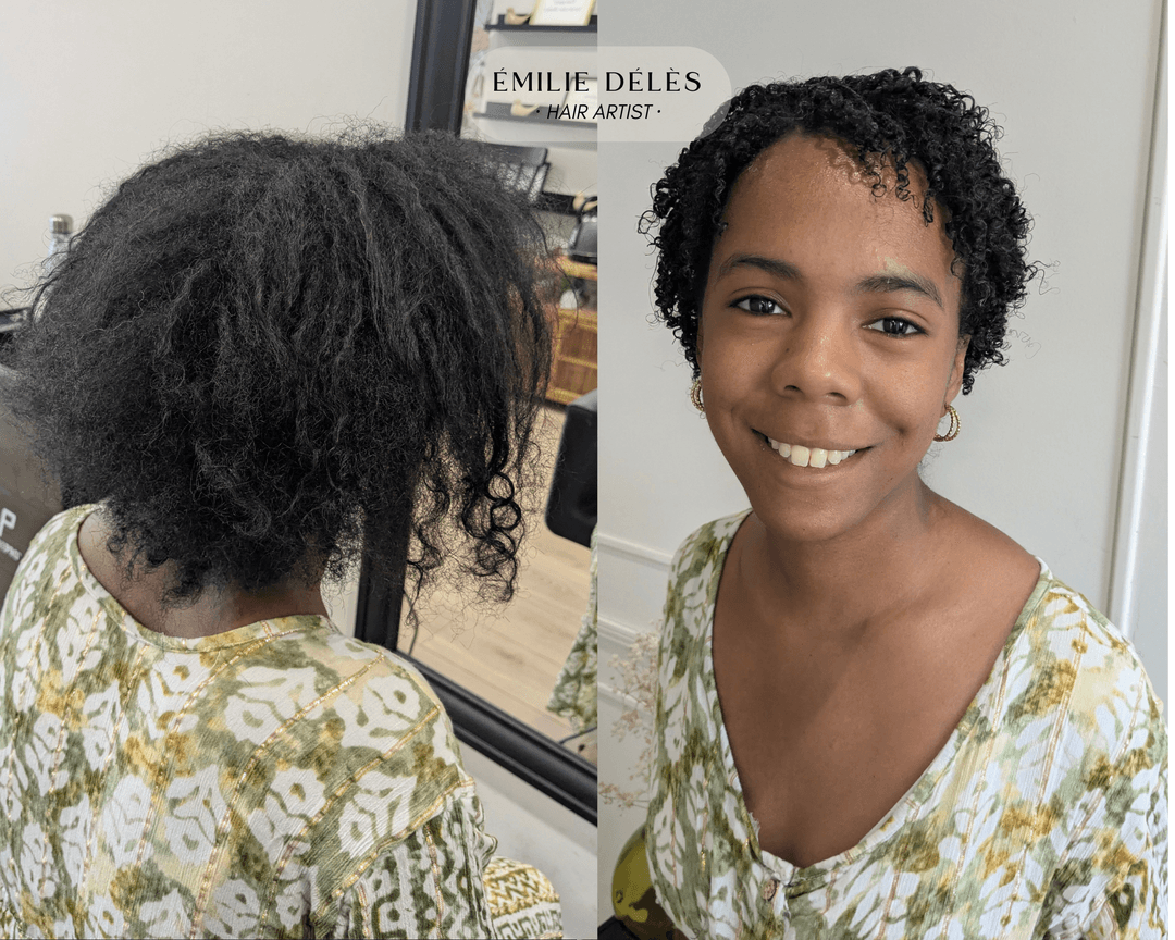 Spécialiste des cheveux lisses, bouclés, frisés et crépus, fin et épais. Coloriste visagiste • Balayages • Mariages • Tarifs égalitaires